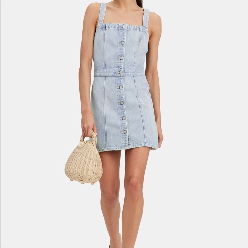 Boyish- Kennedy Denim Button Down Dress- Small